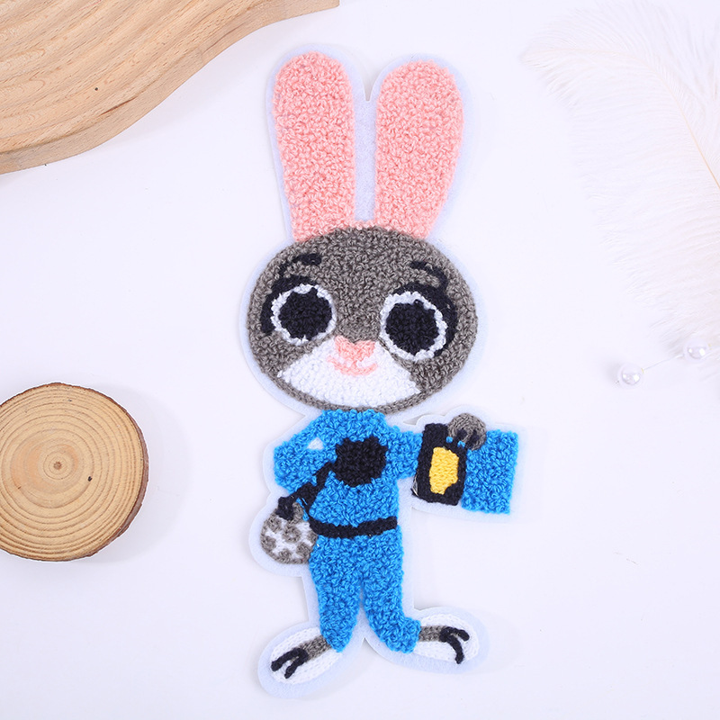 新しいタオル刺繍かわいいラブ布衣類アクセサリーパッチ布ステッカー DIY バッグ刺繍スタンプ装飾ステッカー|undefined