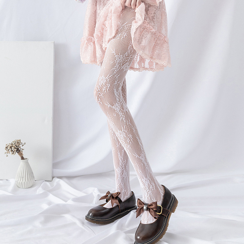 lace base Japanese retro sexy tights