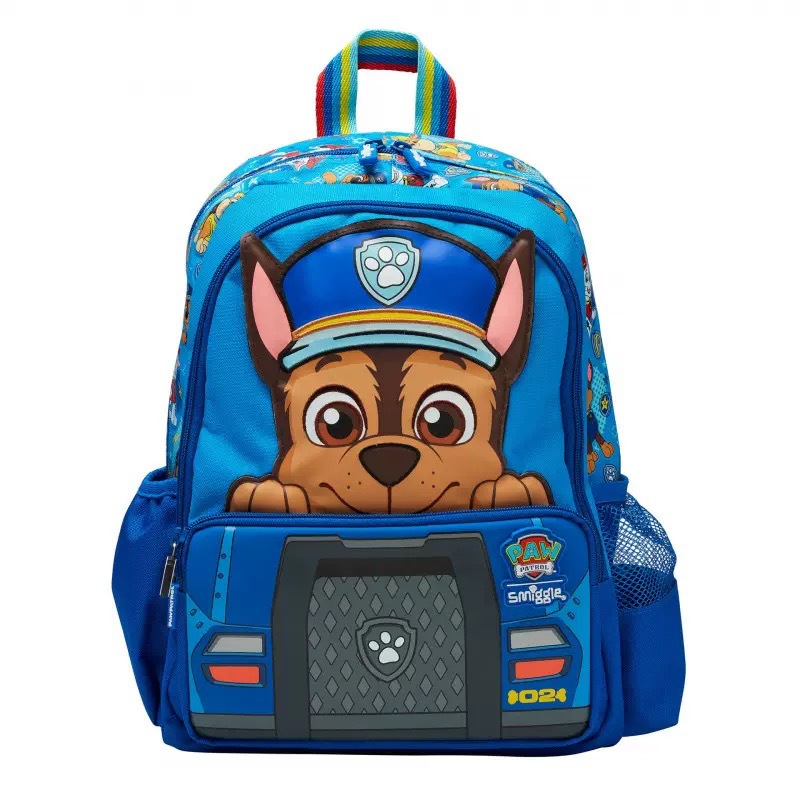 Australia Smiggle caricatura mochila de tamaño medio jardín de infantes mochila de hombro 3D con sombrero de caricatura