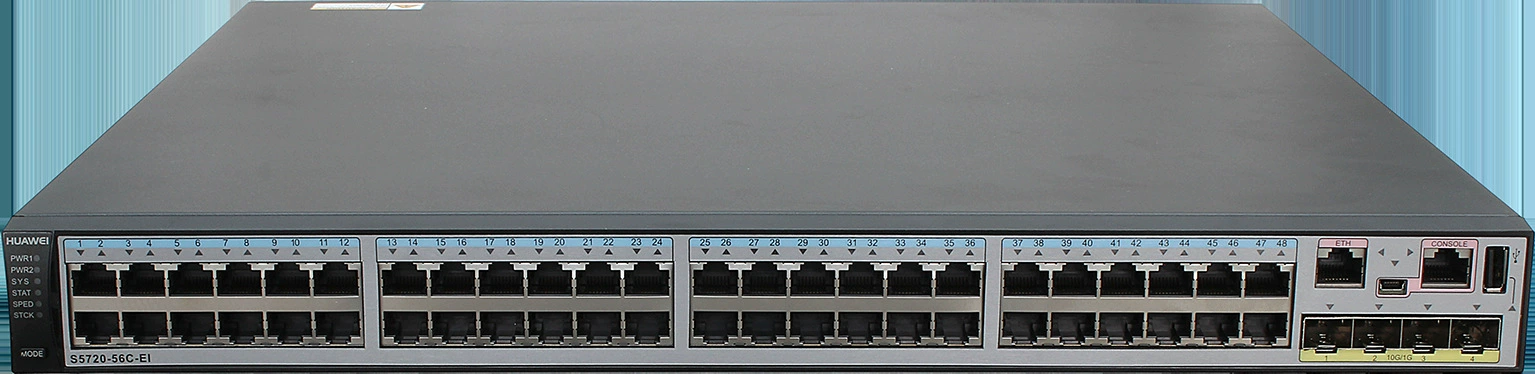 Huawei 24-портовый гигабитный коммутатор собрания S5720-32p/36C/32X/56C-EI-AC