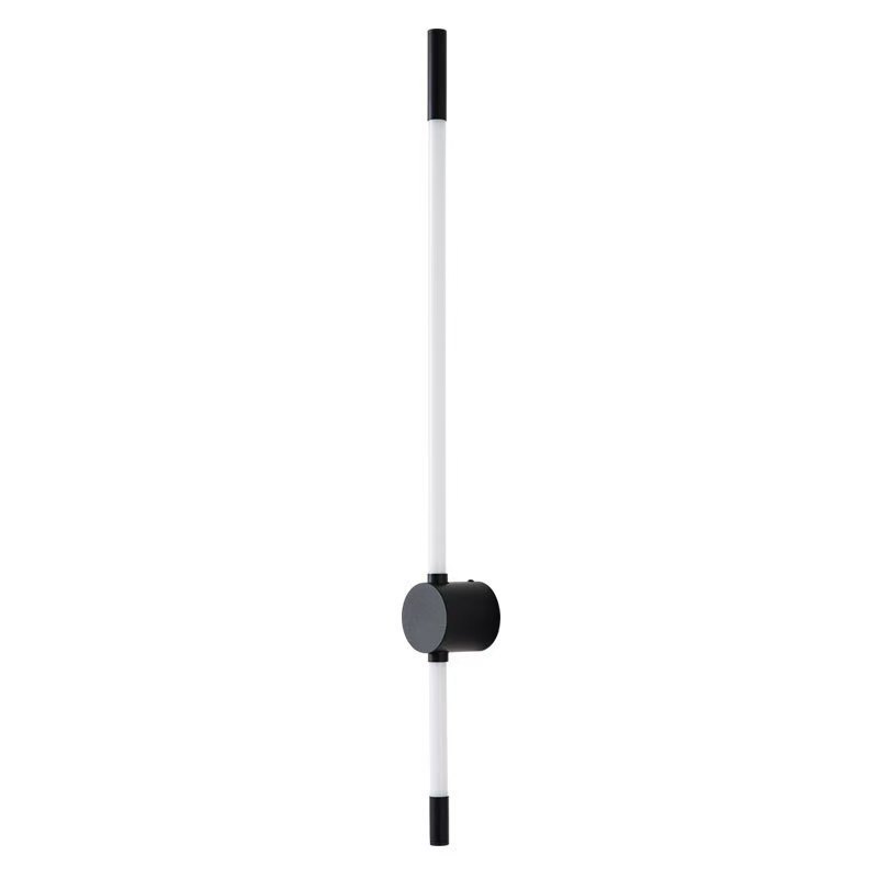 lámpara de pared larga minimalista lujosa luz de línea LED dormitorio cabezal de cama hotel sala de estar decoración de rejilla de línea lámpara de pared
