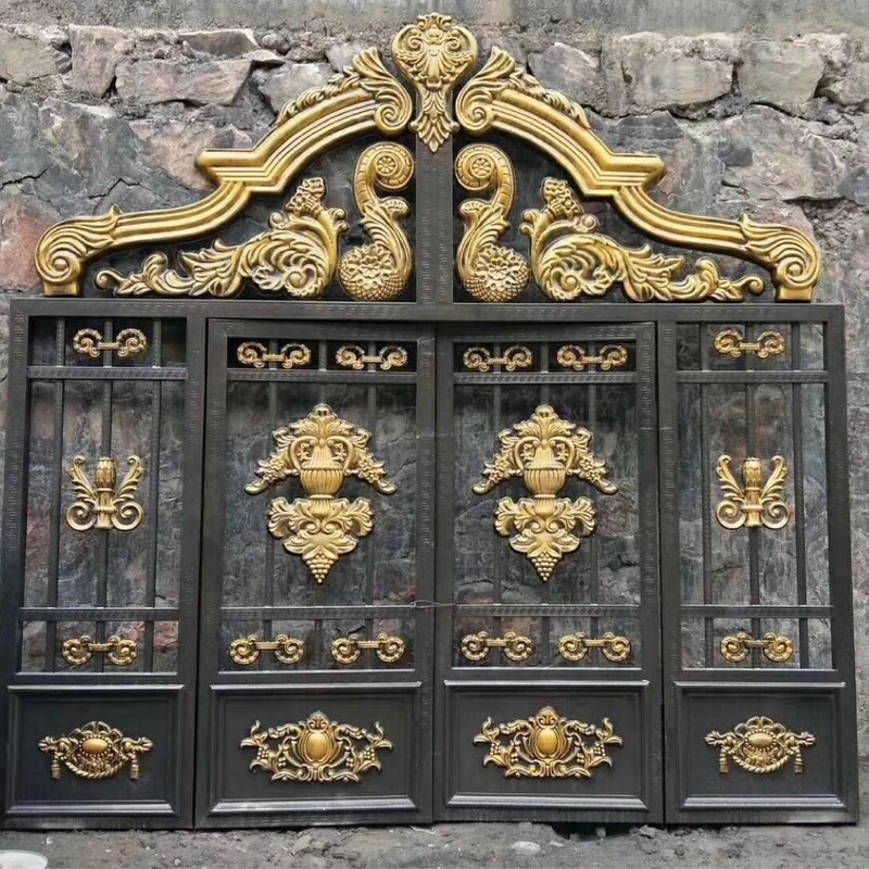 Rural security door villa pure copper door steel imitation copper door aluminum art door electric flat door stainless steel door Rural security door villa pure copper door steel imitation copper door aluminum art door electric flat door stainless steel door