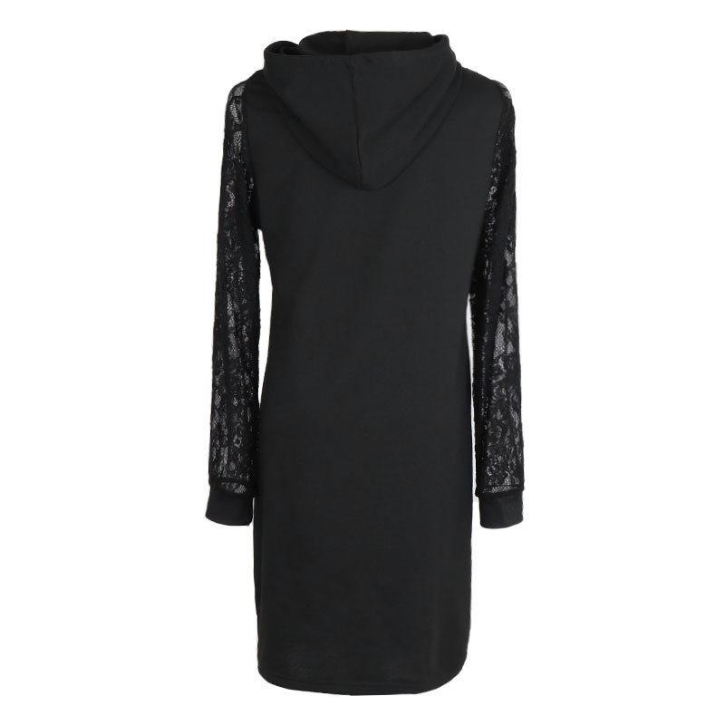Autumn Women Clothing Solid Color Hooded Long Sleeve Sweater