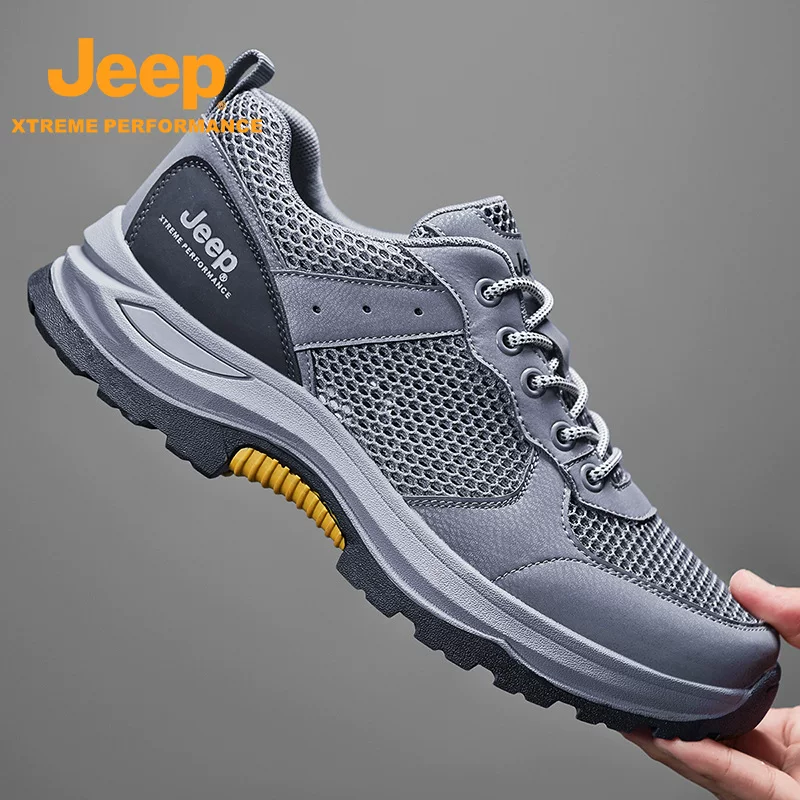 Jeep, летняя обувь, дышащие спортивные кроссовки