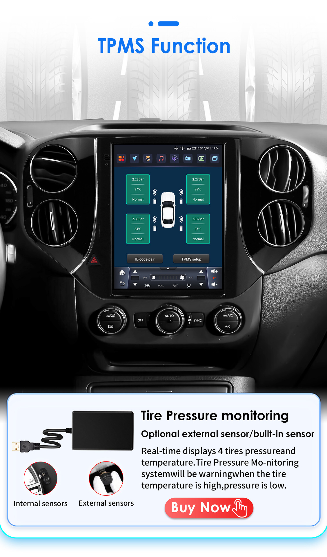 Cross-border goods are suitable for 07-16 Volkswagen Tiguan vertical screen Android navigation GPS car machine central control CarPlay