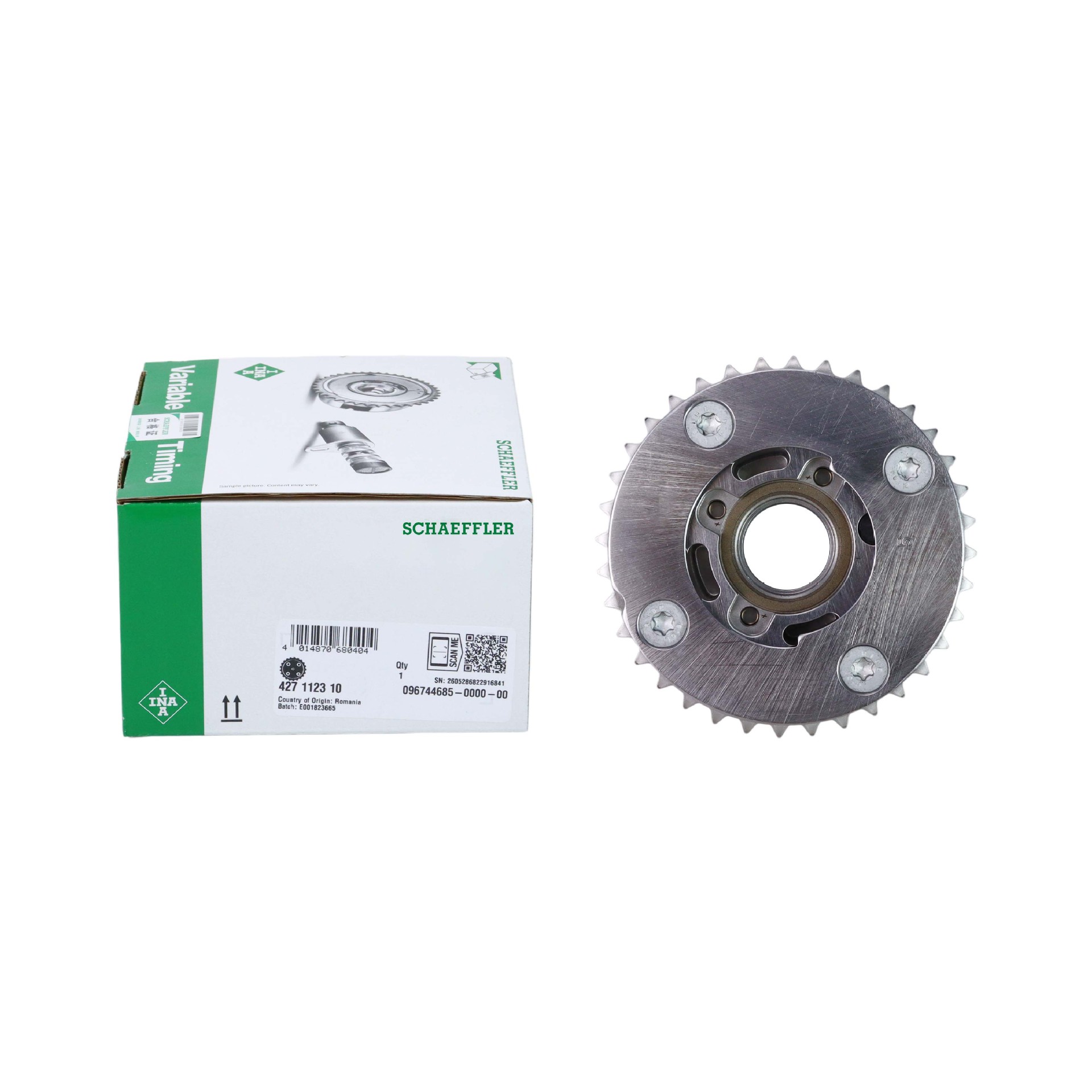11368684921 Ina Exhaust Camshaft Timing Gear Suitable for Bmw B38/B48/F20