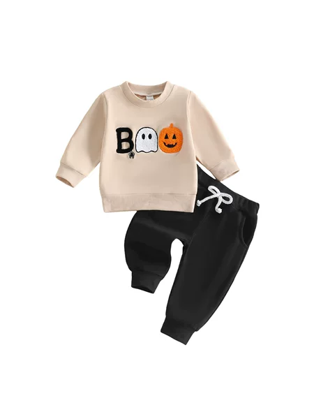 Halloween Children's Sweatshirt Set
