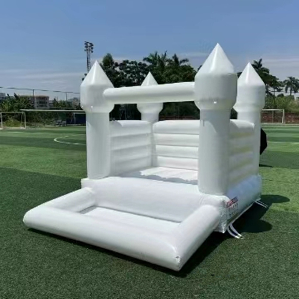 户外充气屋PVC充气城堡欧式婚礼帐篷白色求婚摄影气模移动气模