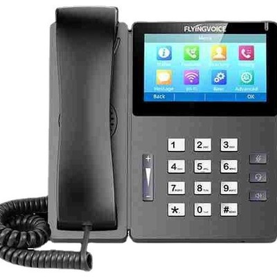 飞音FIP15G 简约大屏触控IP话机 酒店公司内部办公远程网络电话机|ms