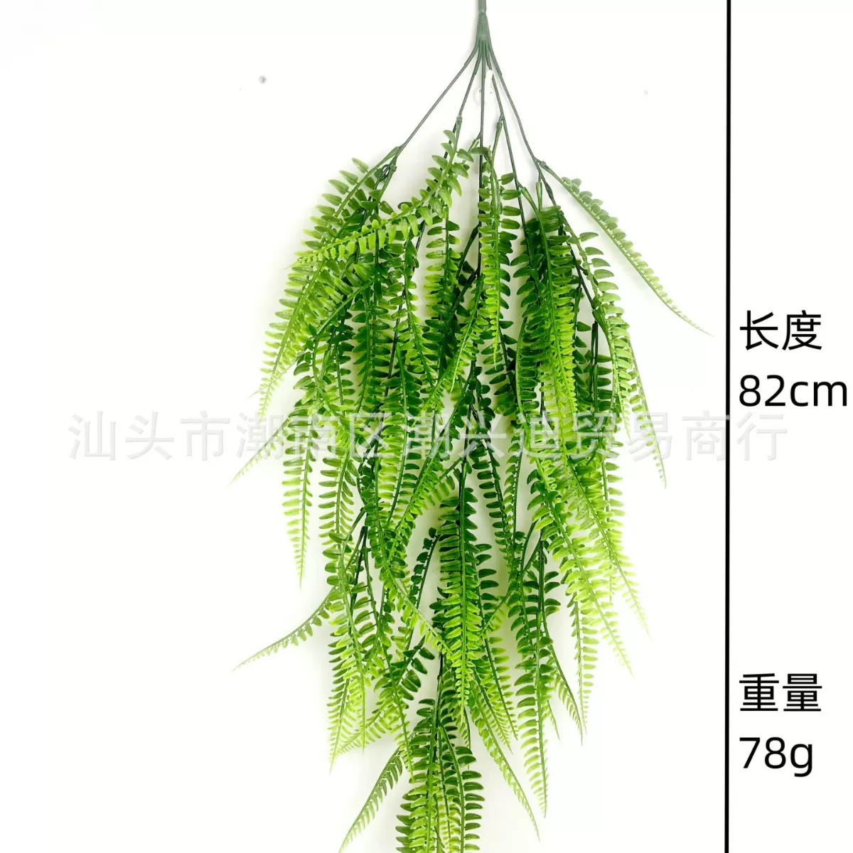 跨境仿真绿植蕨类波斯草69目壁挂藤条植物墙阳台装饰批发