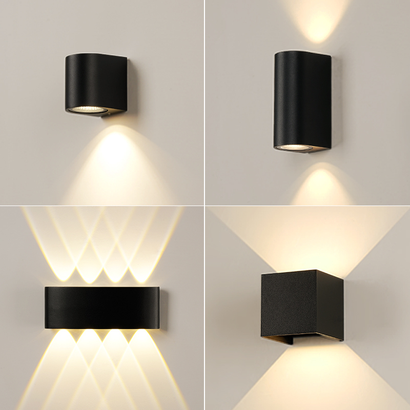 Outdoor Waterproof Wall Lamp, Wall Washer Light, Living Room Background Wall, Bedroom Bedside, Corridor, Staircase, Creative and Unique Wall Lighting