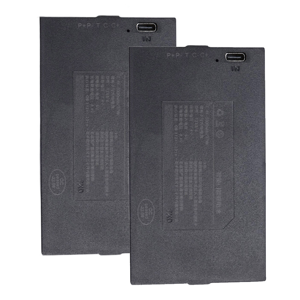 7.4V指纹智能门锁4200容量人脸识别自动锁可充电式锂电池 C接口