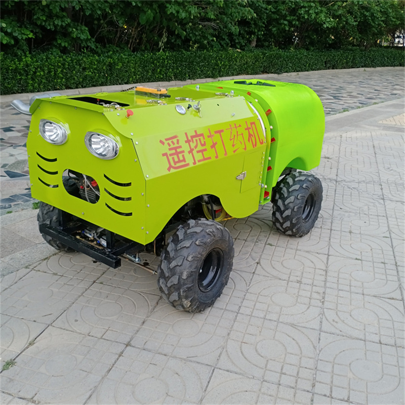 山地果园遥控打药机 柴油风送式果树高喷打药机 人机分离植保机械