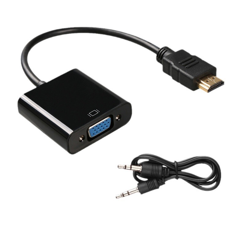 HDMI to Vga with Audio and Power Supply Hd Adapter Cable USB to Vga/Hdmi Dp.Dvi.Vga Converter