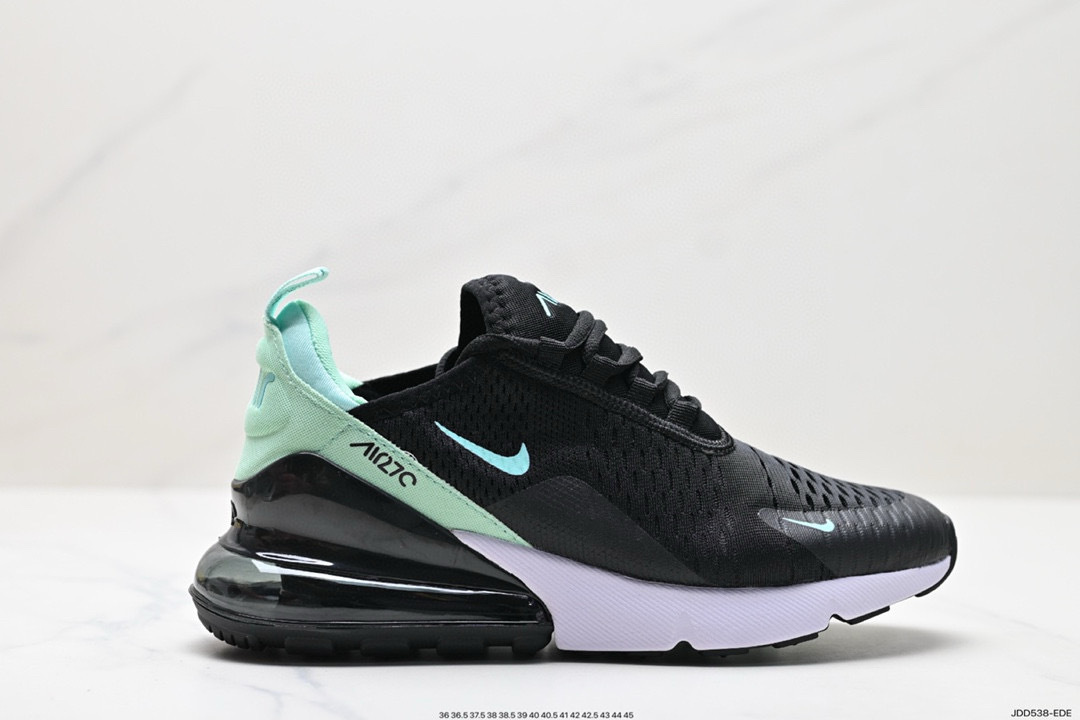 Fábrica de zapatos Putian Air Max270 cojín de aire mesh transpirable ligero zapatos de correr hombres y mujeres zapatos deportivos casuales comercio exterior