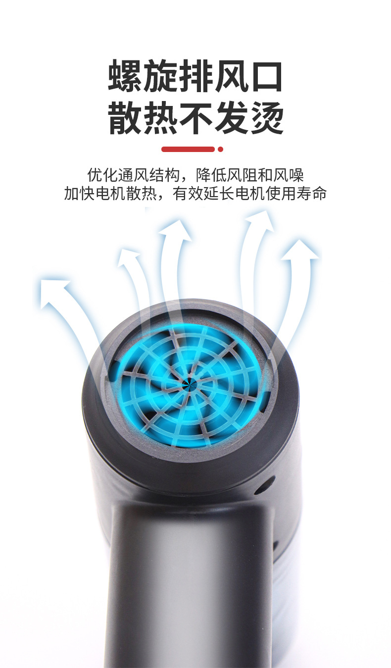 New Portable Car Vacuum Cleaner, Dust Blower, Household Small Vacuum Cleaner, Dual-Purpose Suction and Blowing, Pet Hair Suction and Blowing Device