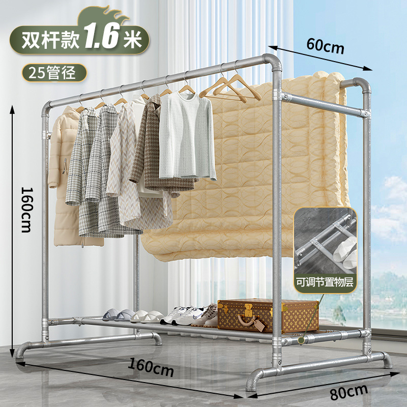 (이중 막대 여분의 두꺼운 25 튜브) 길이 1.6 미터, 높이 1.6 미터 (방풍 후크 40 개)