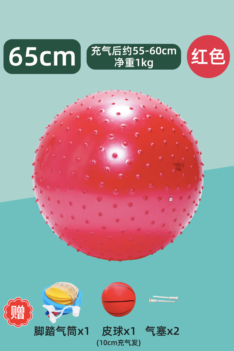 Entrenamiento sensorial infantil tactile masaje yoga bola de dragón juguetes de pelota equipo de acondicionamiento físico granular jaula bola de dragón