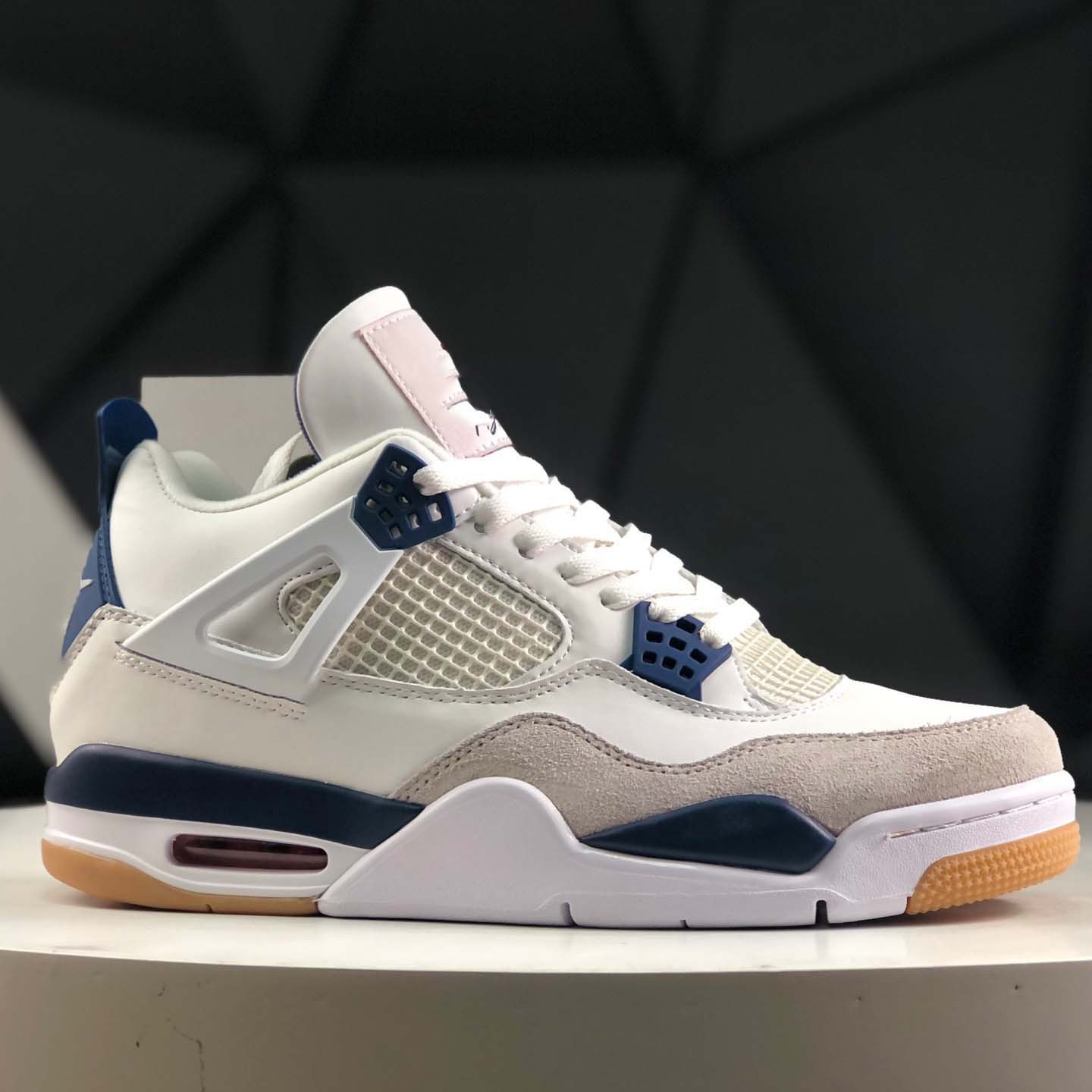 Cross-border AJ4 Zapatos de baloncesto retro zapatos casuales de pareja zapatos deportivos de moda rosa versátiles