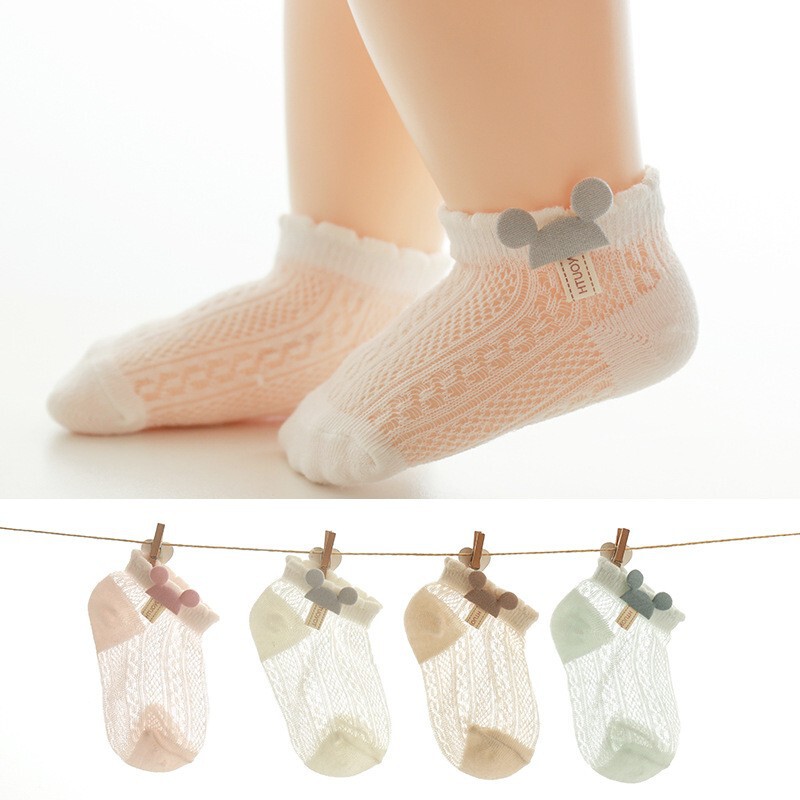 Baby socks spring and summer thin breathable mesh baby socks newborn not tight legs children socks factory wholesale Baby socks spring and summer thin breathable mesh baby socks newborn not tight legs children socks factory wholesale