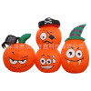 Cross border Halloween inflation Pumpkin combination Air mold 1.5 luminescence courtyard Lawn arrangement prop Decoration