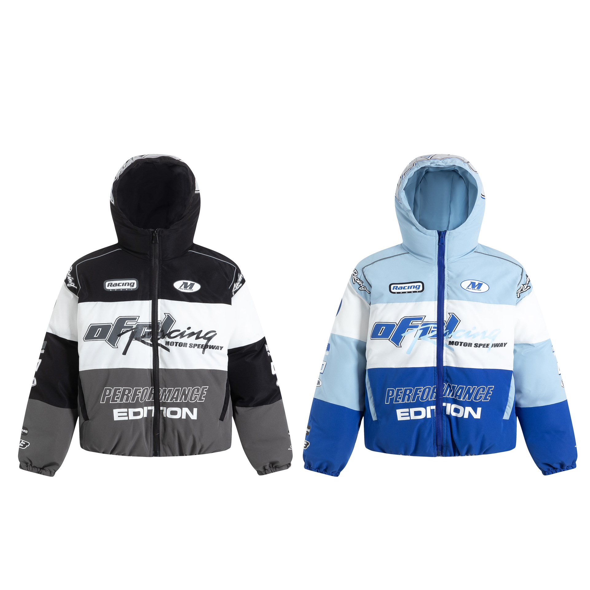 Giacca da motociclista da uomo autunno e inverno 2024 nuova giacca trapuntata con cappuccio ispessita cappotto di cotone_voghion.com
