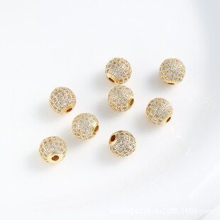 14K����ɫ΢��ʯ�A�����A�����diy�ֹ��������ɢ�����