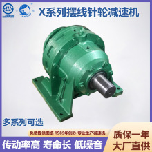 X系列摆线针轮减速机小型卧式斜齿轮硬齿面变速箱机械设备定制