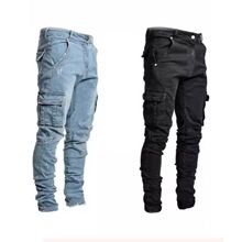 E 78559 Men's Side Pocket Jeans ��ʿţ��ѝ