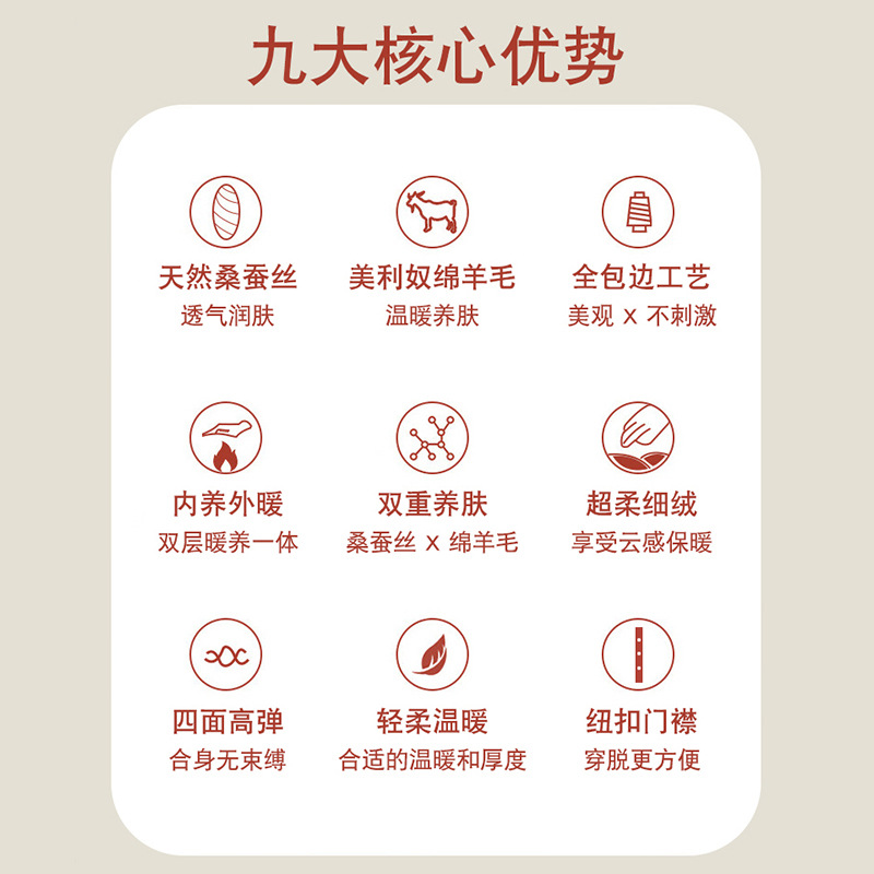 (PINCAI) 중년 및 노인 가을 겨울 따뜻한 가디건 세트 방풍 가을 옷과 긴 바지에 벨벳 두꺼운 보온 속옷