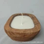 结婚制作手工木制蜡烛