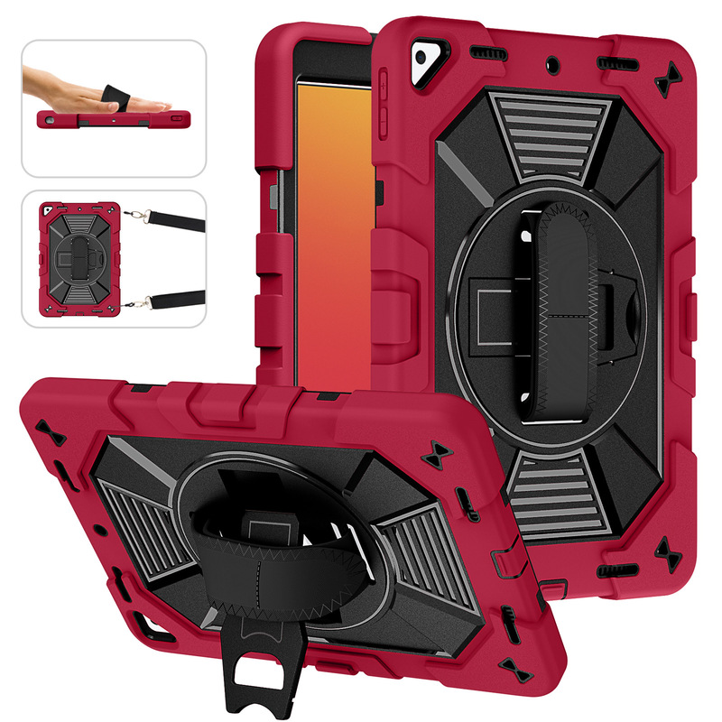 Suitable for iPad Pro 10.5/Ipad 10.2(7/8/9)360 ° Rotating Three-In-One Tablet Protective Case Suitable for iPad Pro 10.5/Ipad 10.2(7/8/9)360 ° Rotating Three-In-One Tablet Protective Case