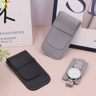Hot-Selling Pu Leather Watch Bag, High-End Leather Watch, Mechanical Watch Storage Bag, Universal Watch Bag