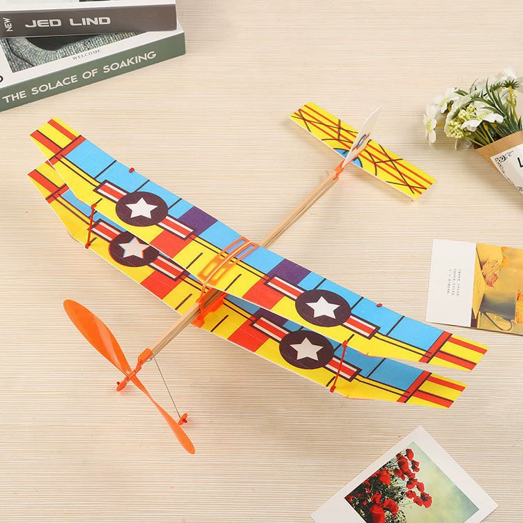 Hair rope, airplane, glider from foam for elementary school students for competitions, new collection, primary and secondary school