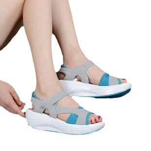 Summer baby rocker platform, shoes, sandals with velcro, 2023, plus size, wholesale