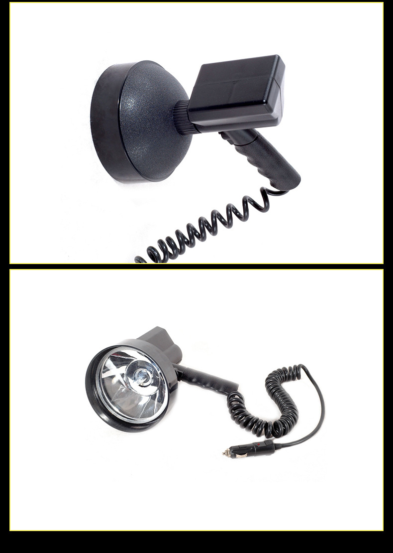 Hid Xenon Spotlight, Vehicle-Mounted Searchlight, Marine Searchlight, Handheld Searchlight, High-Intensity Remote Handheld Light