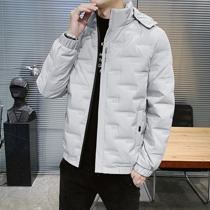 M-8XL 초대형 경량 다운 재킷 남자의 겨울 두꺼운 따뜻한 오리 재킷 캐주얼 후드 자켓 남자의 유행