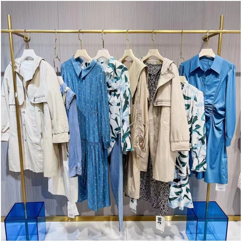 2022 Qiudi флейта Ou DIDIOU новейшая модная ветровка пальто бренд скидки женская одежда физический живой хвост