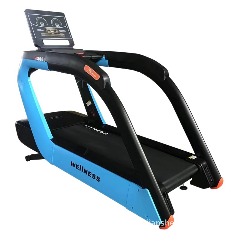 Cinta de correr comercial gimnasio hogar Mute multifunción ritmo cardíaco cinta de correr mejor venta pendiente pantalla táctil marcha atrás