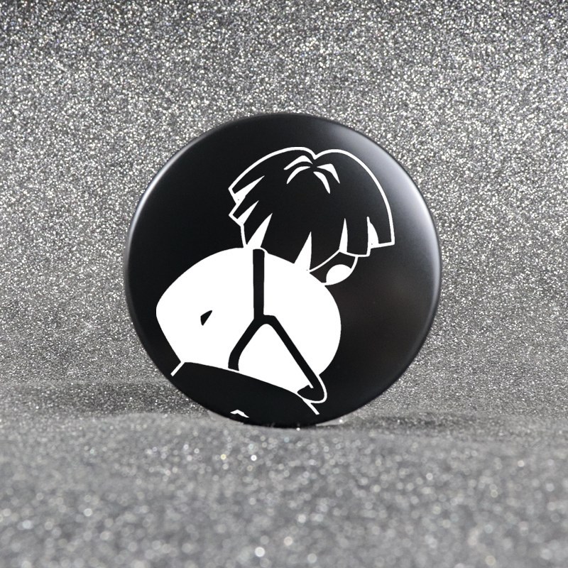 Suitable for Ideal I6 Hub Cap Car Sticker I8 Exterior Modification Mega Metal Decorative Sticker Black Black Warrior