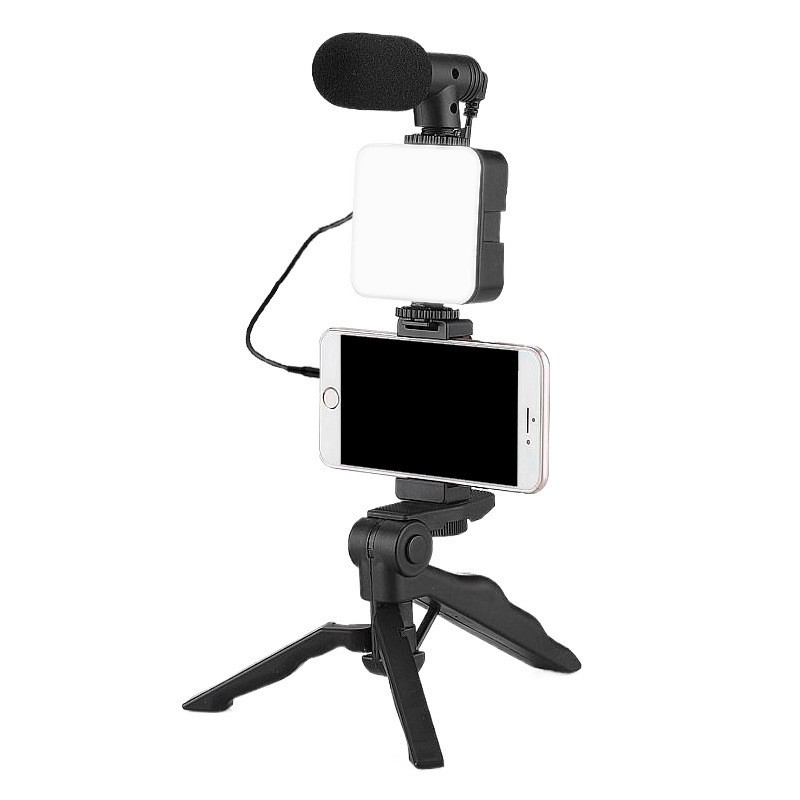 Radiodifusión en vivo soporte de fotografía mini portátil creativo de escritorio selfie iluminación multifuncional belleza pierna luz de bolsillo