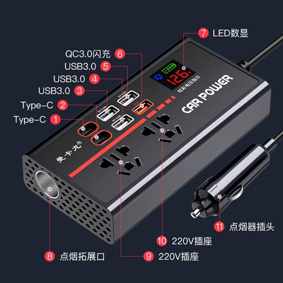Multifunctional High-Power Converter, Universal — Mobil şarj cihazları