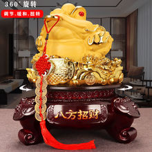 风水招财金蟾摆件三足金蝉店铺公司收银台开业商务聚财