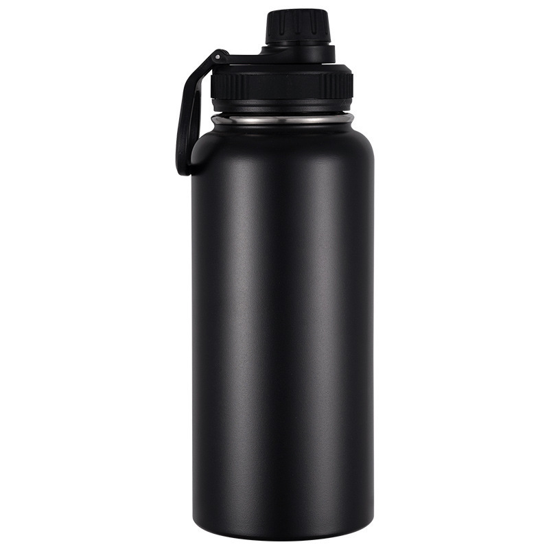 22oz32oz40oz hervidor espacial de gran capacidad 304 taza de acero inoxidable al aire libre portátil hervidor deportivo personalizado