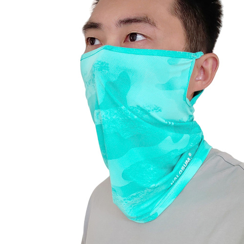 Outdoor Neck Sunscreen Neck Gaiter Magic Face Mask Cycling Fishing Summer Sports Mask Scarf Ice Silk Headband for Men