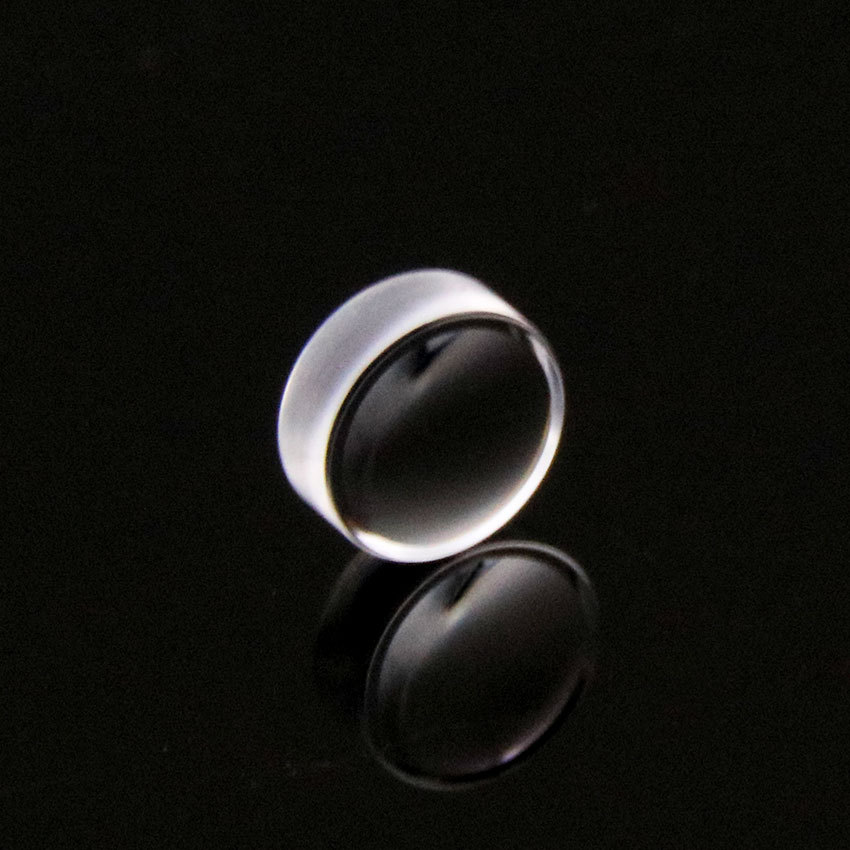 中心厚度1.5mm数值孔径0.33设计薄产635mm的光学玻璃聚焦镜片