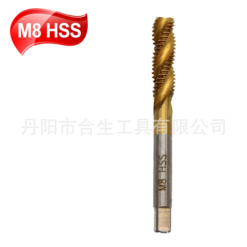 Tornillo de alambre para máquina de ranura en espiral de acero de alta velocidad de 7pc