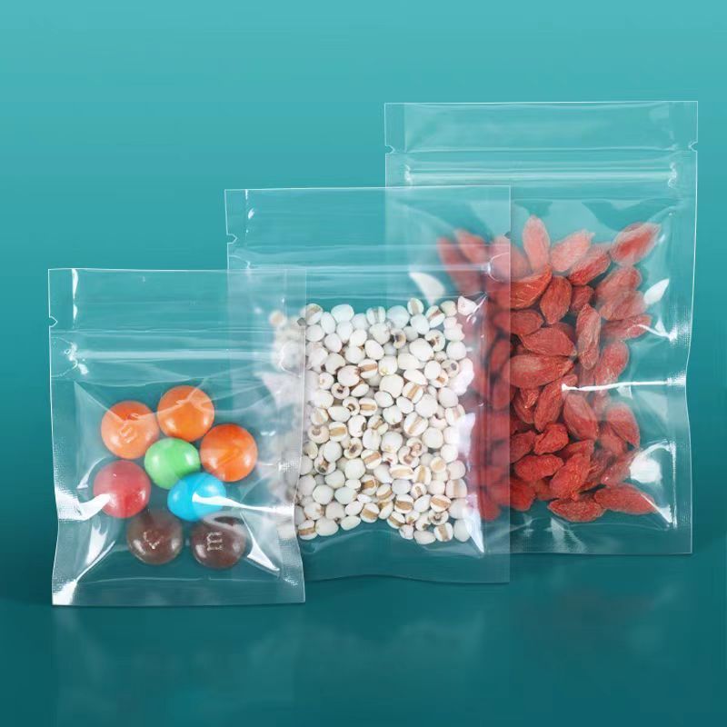 透明の高清の底の自封袋は食品級のナッツの茶葉を厚くして袋を密封します。|undefined