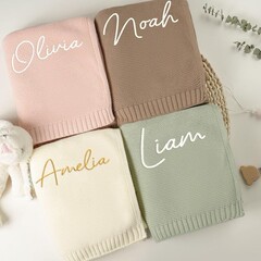 etsy 刺繍ベビーブランケット diy 名前ベビー子供ベビーブランケット昼寝ブランケットアマゾン ins クロスボーダー限定