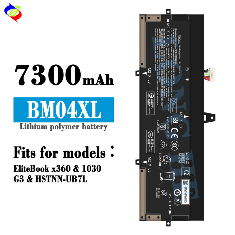 For HP EliteBook x360/1030 G3/HSTNN-UB7L notebook battery BM04XL For HP EliteBook x360/1030 G3/HSTNN-UB7L notebook battery BM04XL